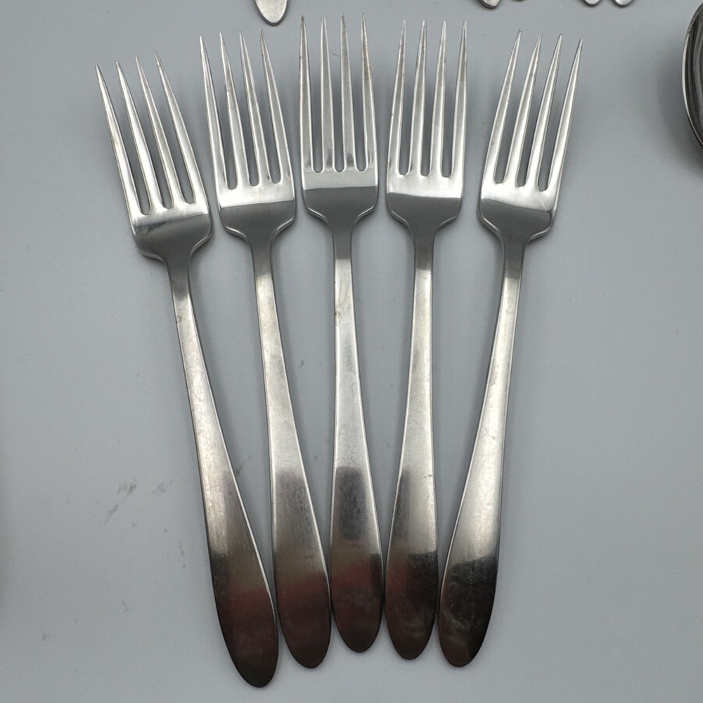 Oneida All American Stainless Glen Cove 5 Dinner Forks